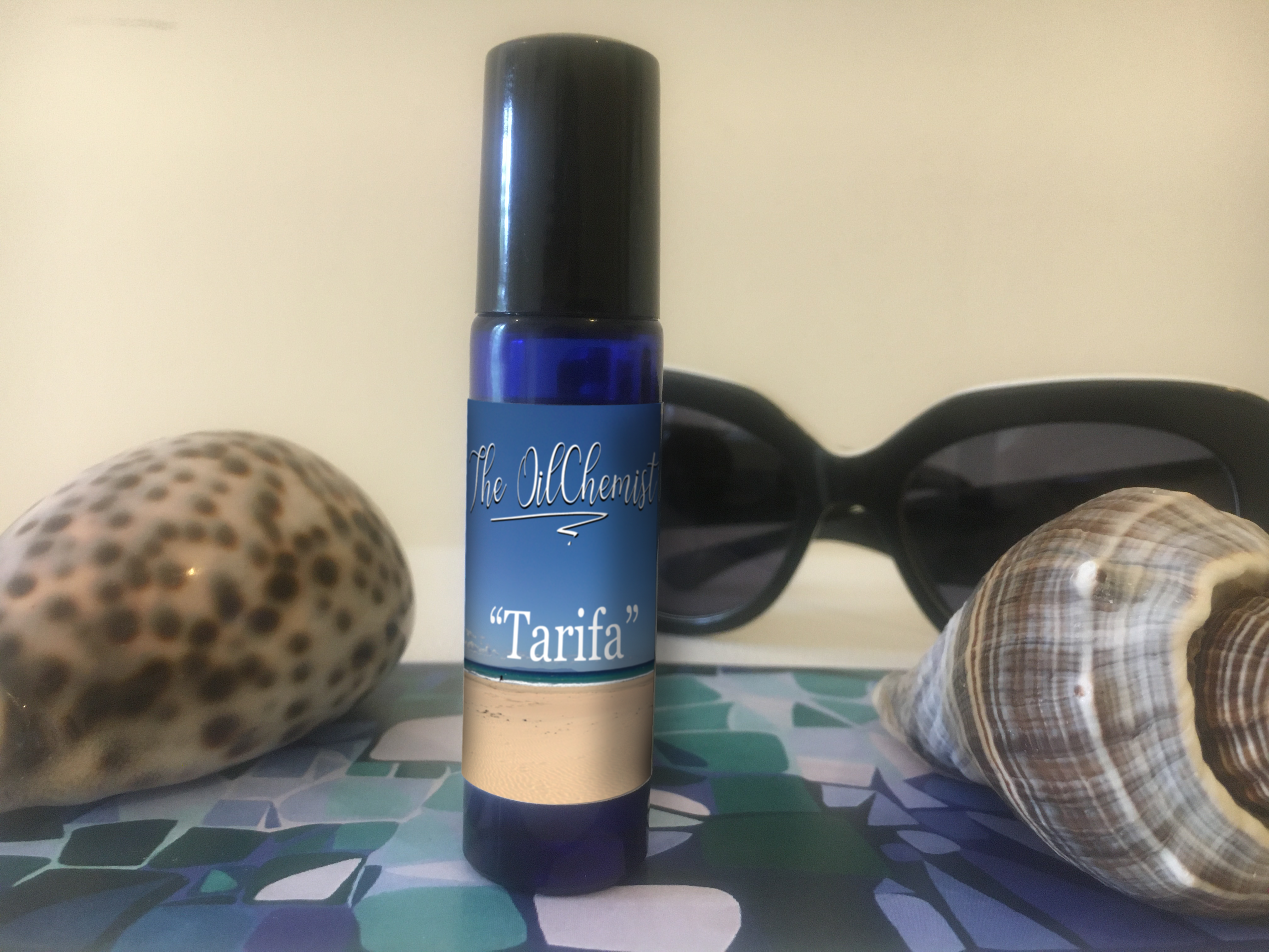 Tarifa bespoke essential oil blend roll-on