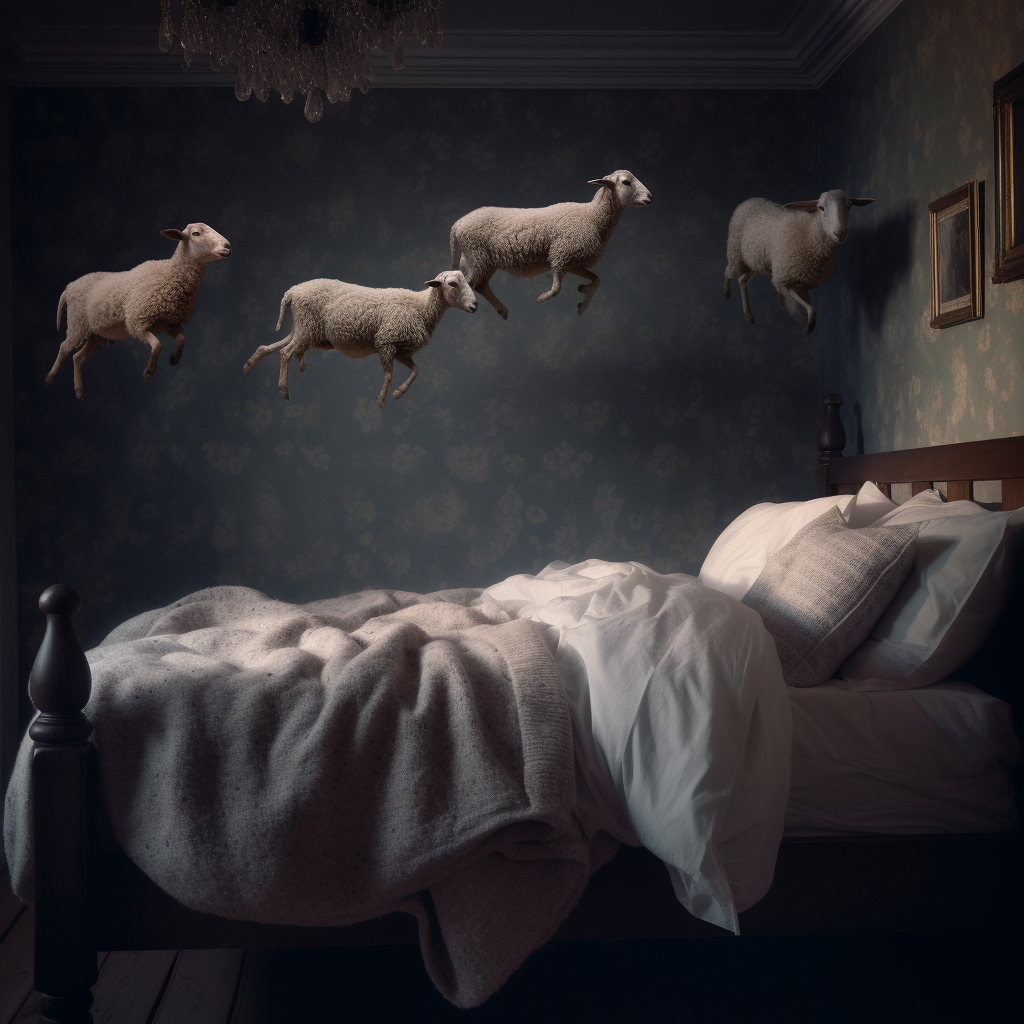 cbd_for_sleep_sheep_flying_over_the_bed_serene_peaceful_image
